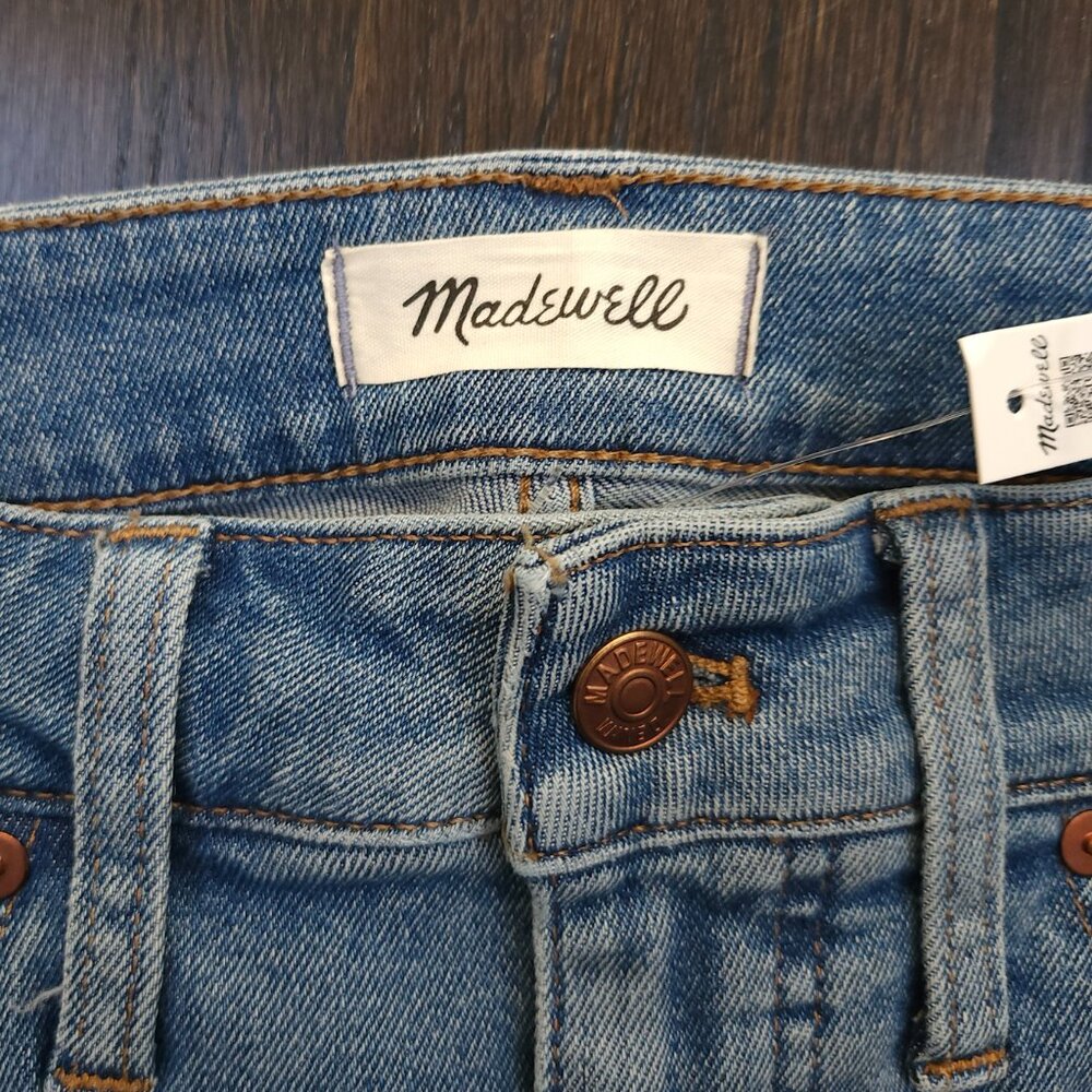 Madewell Curvy High Rise Skinny Womens Plus Size Blue Jeans 22W $128 price NWT - Picture 5 of 6